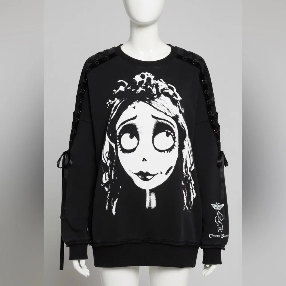 Dolls-kill Corpse Bride Sweater - Picture 1 of 5